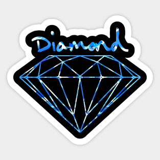 Blue Diamond Sticker